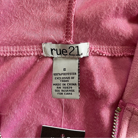 Rue21 Long Sleeve Pink Love Hoodie Size S - Picture 6 of 7